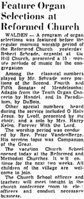 Robert Schrade mentioned.