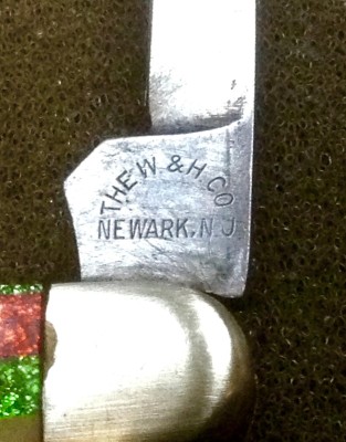 The Secondary Blade Tang Stamp.