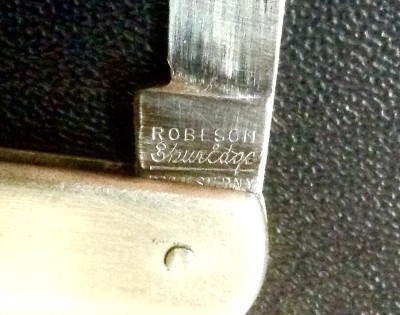 Main Blade-Front Tang Stamp.