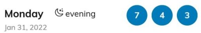 January 2022 Winning Number.JPG