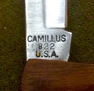 Main Blade Back Tang Stamp.