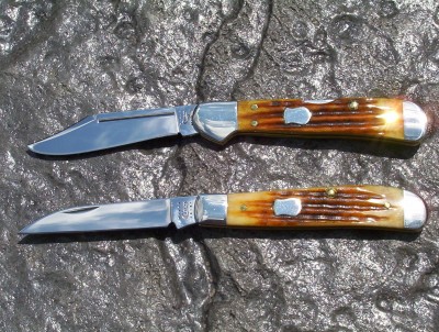 Case 2nd Cut Antique Bone Mini Trapper & Mini Copperlock II.jpg