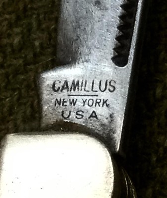 Main Blade Front Tang Stamp.