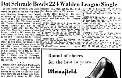 Dorothy "Dot" Schrade mentioned.