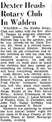 L. J. Schrade and J. Louis Schrade mentioned.