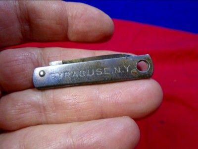 The Recently Missed "W &amp; H" Pocket Knife.
