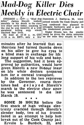 Article.<br />See Pictures #1 &amp; #2-<br />November 25, 1949-This Post.