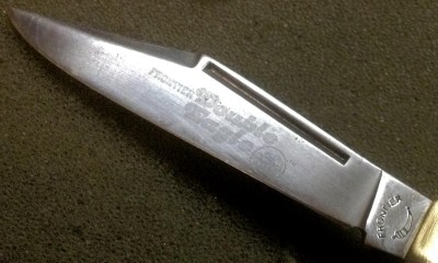 The Main Blade Etch.