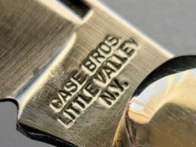 Cold stamped letters