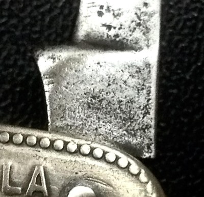The Main Blade Tang Stamp.<br />I Can Barely Make Out The E &amp; W (NEWARK) <br />With A Good Magnifying Glass.