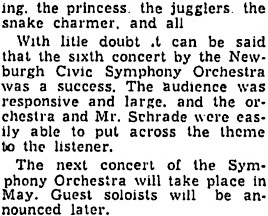 Article Part 2 (The End).<br />Robert Schrade Mentioned-<br />See Picture #2-November 29, 1950.