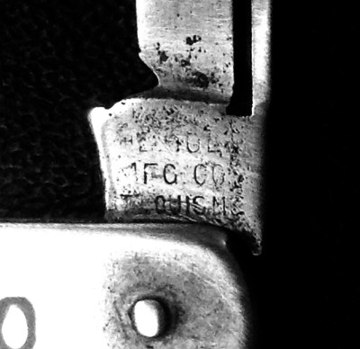 Partial Tang Stamp.<br />? (over) MFG. CO. (over) ST. LOUIS, MO.