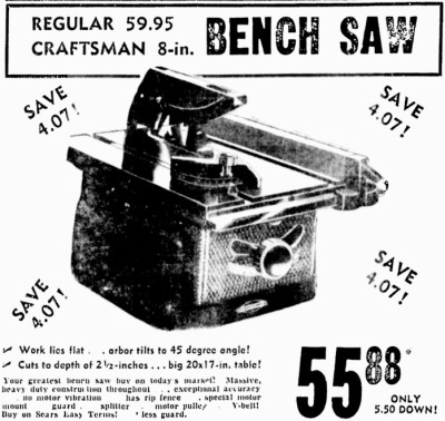 Sears Ad.