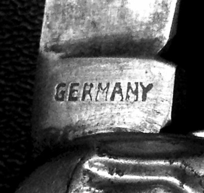 The Main Blade Back Tang Stamp.<br />&quot;GERMANY&quot;