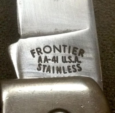The Main Blade Tang Stamp.
