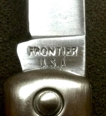 The Main Blade Front Tang Stamp.