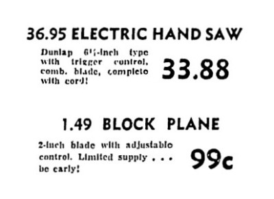 Sears Ads.