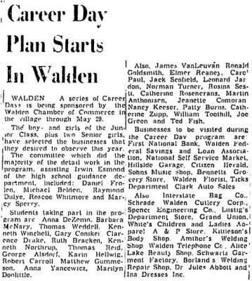 Schrade Walden Cutlery Corporation Mentioned.