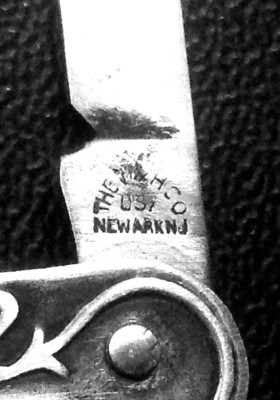 The Main Blade Front Tang Stamp.