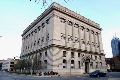 The Indianapolis Masonic Temple, Located At 525 N. Illinois <br />Street. Where The Offices Of The Grand Lodge Of Indiana <br />Are Located. Obviously, the picture is NOT an old picture.