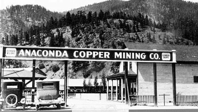 The ANACONDA COPPER MINING COMPANY,<br />The Bonner Plant, Lumber Department, <br />In The 1920's.