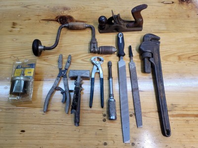 Tools from estate sale