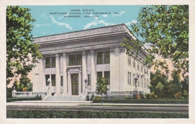 HOME OFFICE,<br />NORTHERN STATES LIFE INSURANCE CO.,<br />HAMMOND, IND. ----38