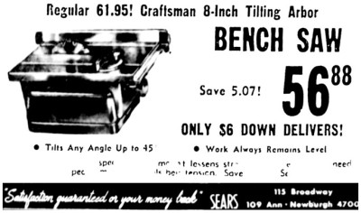 Sears Ad.