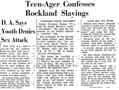 See Picture #1-March 9, 1953-This Post.