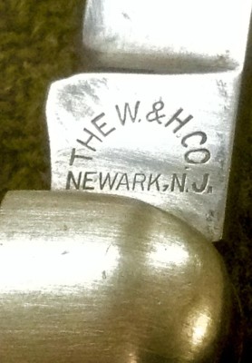 The Main Blade Front Tang Stamp.