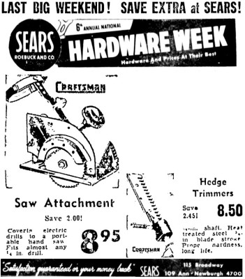 Sears Ad.