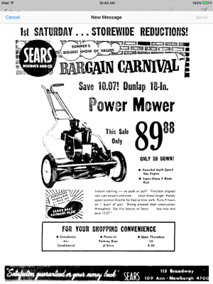 Sears Ad.