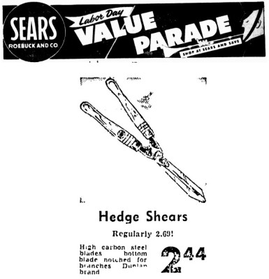 Sears Ad.