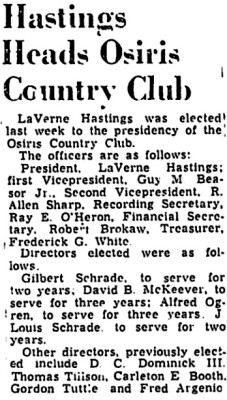 Gilbert "Gil" Schrade-<br />J. Louis Schrade Mentioned.