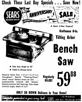 Sears Ad.