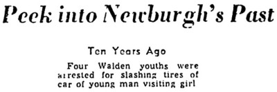 Ten Years Ago Would Make It October, 1943.