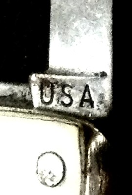 The Secondary Blade Front Tang Stamp.