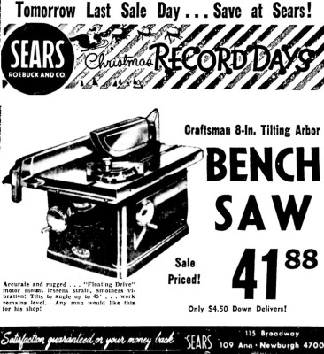Sears Ad.