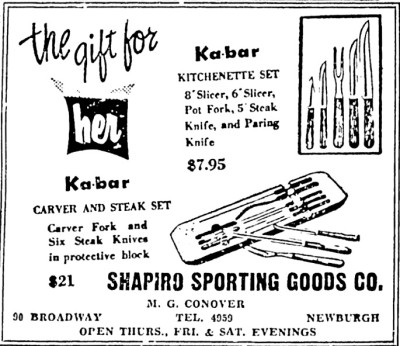 Ka-bar Mentioned.