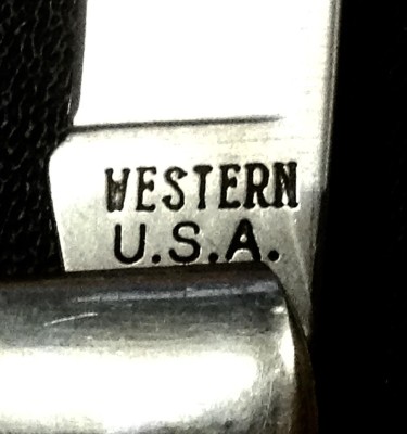 The Main Blade Front Tang Stamp.