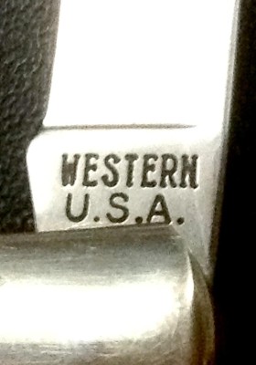 The Main Blade Front Tang Stamp.