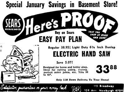 Sears Ad.