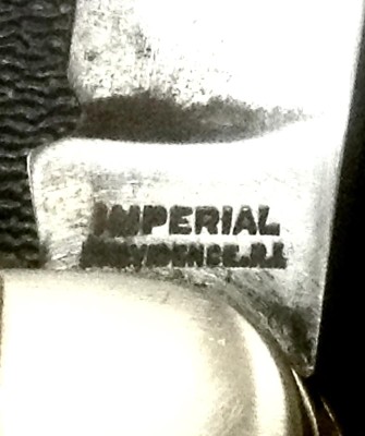 The Main Blade Front Tang Stamp.