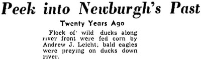 Twenty Years Ago Would Make It February, 1934.