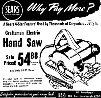Sears Ad.