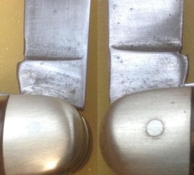 The Main Blade-Front &amp; Back Tang.
