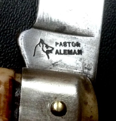 The Main Blade Front Tang Stamp.