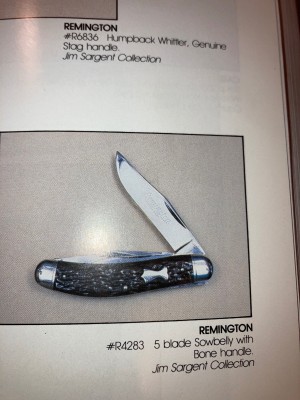 Remington 5 blade sow belly