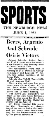Gilbert "Gil" Schrade Mentioned.