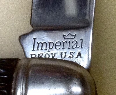 The Main Blade Front Tang Stamp.